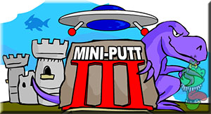 Jogo do Dinosauro Rei: Jurassic Minigolf