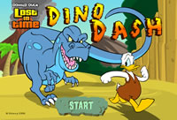 Jogo do Dinosauro Rei: Donald Dino Dash